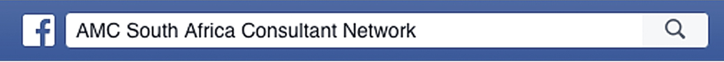 Facebook consultant network search bar